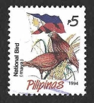 Sellos de Asia - Filipinas -  2217 - Pájaro Maya