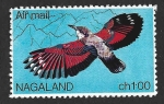 Sellos de Asia - India -  (C) Pájaro (NAGALAND)