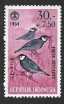 Stamps Indonesia -  B164 - Gorrión de Java