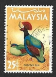 Stamps Malaysia -  20 - Perdíz Roul