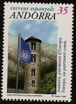 Stamps Andorra -  Andorra, Patrimonio cultural de Europa
