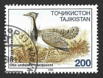 Stamps : Asia : Tajikistan :  87 - Hubara de MacQueen