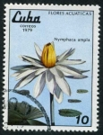 Stamps : America : Cuba :  Flores Acuáticas