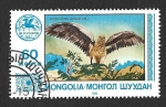 Sellos de Asia - Mongolia -  1311 - Águila Imperial Oriental