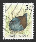 Sellos de Oceania - Nueva Zelanda -  919 - Polluela de Tongatapu