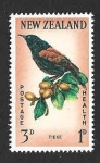 Stamps New Zealand -  B64 - Tieke de Isla Sur