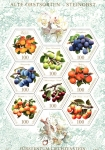 Stamps Liechtenstein -  Frutos con hueso