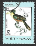 Stamps Vietnam -  865 - Cálao Pardo de Tickell​ 