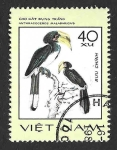 Stamps Vietnam -  868 - Cálao Coronado