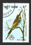 Stamps : Asia : Vietnam :  1660 - Abejaruco Europeo