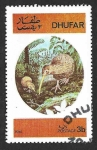 Stamps Oman -  (C) Kiwi (DHUFAR)