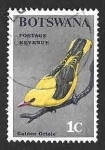 Stamps Africa - Botswana -  19 - Oropéndola Europea