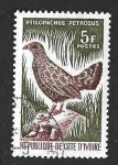 Stamps : Africa : Ivory_Coast :  233 - Gallineta Roquera