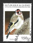 Stamps : Africa : Guinea :  1268 - Jilguero Europeo