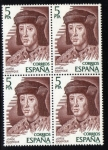 Stamps Spain -  Personajes: Jorge Manrique