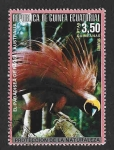 Sellos de Africa - Guinea Ecuatorial -  74-179 - Ave del Paraíso de Raggi