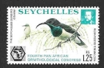 Stamps : Africa : Seychelles :  358 - Colibrí Nectarinia
