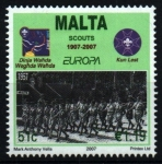 Stamps Malta -  Cent. Movimiento Scouts