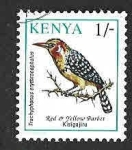 Stamps Kenya -  597 - Barbudo Cabecirrojo