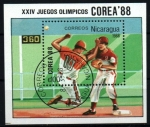Stamps Nicaragua -  SEUL'88