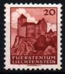 Stamps Liechtenstein -  Castillo