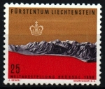 Stamps Liechtenstein -  Expo. Universal Bruselas