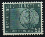 Stamps Liechtenstein -  Lucha mundial contra la malaria