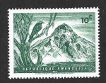 Stamps Rwanda -  182 - Prionopo Crestigualdo