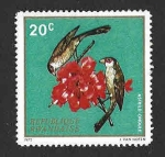 Stamps Rwanda -  457 - Estrilda Común