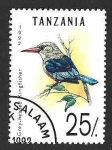 Stamps : Africa : Tanzania :  981 - Alción Cabeciblanco