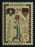 Stamps Liechtenstein -  serie- Trobadores