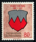 Stamps Liechtenstein -  serie- Escudos nacionales