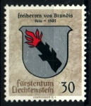 Sellos de Europa - Liechtenstein -  serie- Escudos nacionales