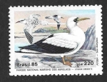 Stamps Brazil -  1286 - Tiñosa Común