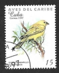 Sellos de America - Cuba -  3848 - Gorrión amarillo
