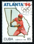 Stamps America - Cuba -  ATLANTA'96