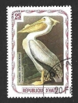 Stamps Haiti -  (C) Pel?cano Blanco Americano