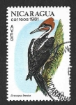 Stamps Nicaragua -  1125 - Picamaderos Listado