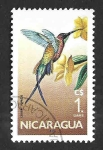 Stamps Nicaragua -  1500 - Topacio Carmes?