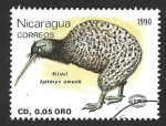 Stamps Nicaragua -  1813 - Kiwi