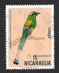 sello : America : Nicaragua : C767 - Momoto Cejiazul?