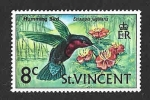 Stamps America - Saint Vincent and the Grenadines -  286 - Colibr? Caribe?o Gorgimorado