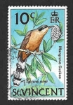 Stamps Saint Vincent and the Grenadines -  287 - Cuclillo de Manglar 