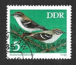 Stamps : Europe : Germany :  1453 - Reyezuelo Listado DDR