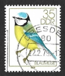 Stamps Germany -  1980 - Herrerillo DDR