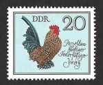 Stamps Germany -  1984 - Bantam de Patas Plumosas DDR	