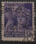 Stamps Italy -  Estatua d' l' 