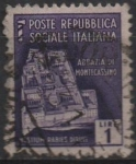 Stamps Italy -  Abadia d' Monte Casino