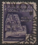 Stamps Italy -  Abadia d' Monte Casino
