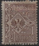 Stamps Italy -  Águila y Adornos